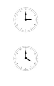 Uhrzeiten ausdrucken
